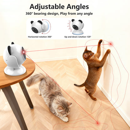 BENTOPAL Quiet Rechargeable Laser Pet Toy