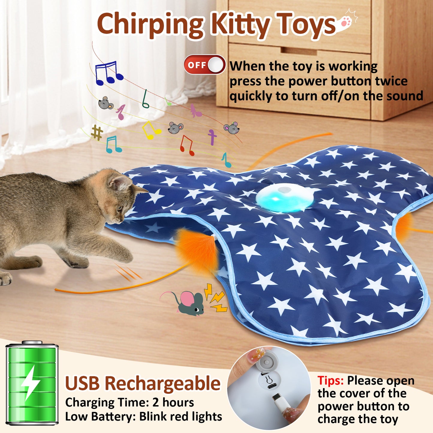 Bentopal Smart Interactive Cat Toy
