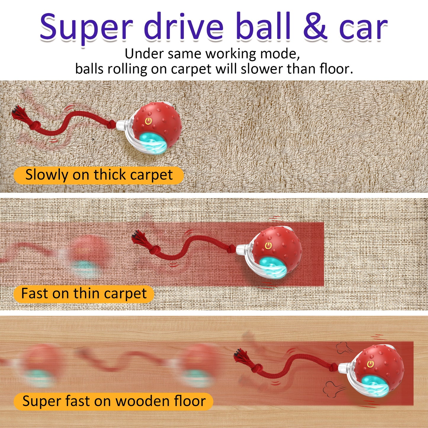 Bentopal Silicone Interactive Cat Toy Ball