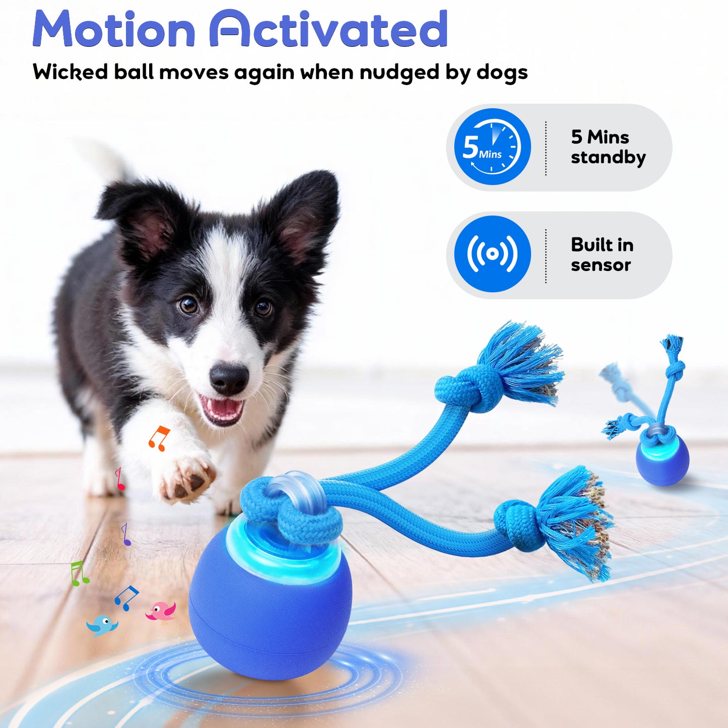 BENTOPAL Interactive Dog Toy