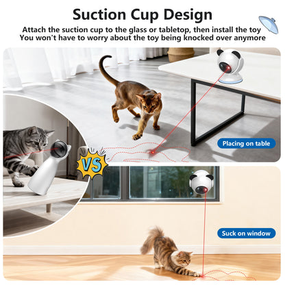 BENTOPAL Quiet Rechargeable Laser Pet Toy