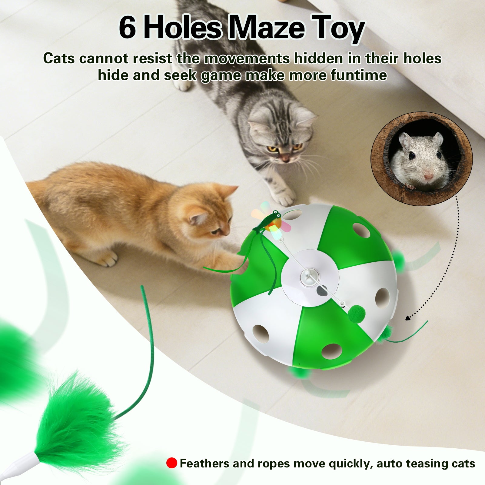 Bentopal Interactive Cat Toy