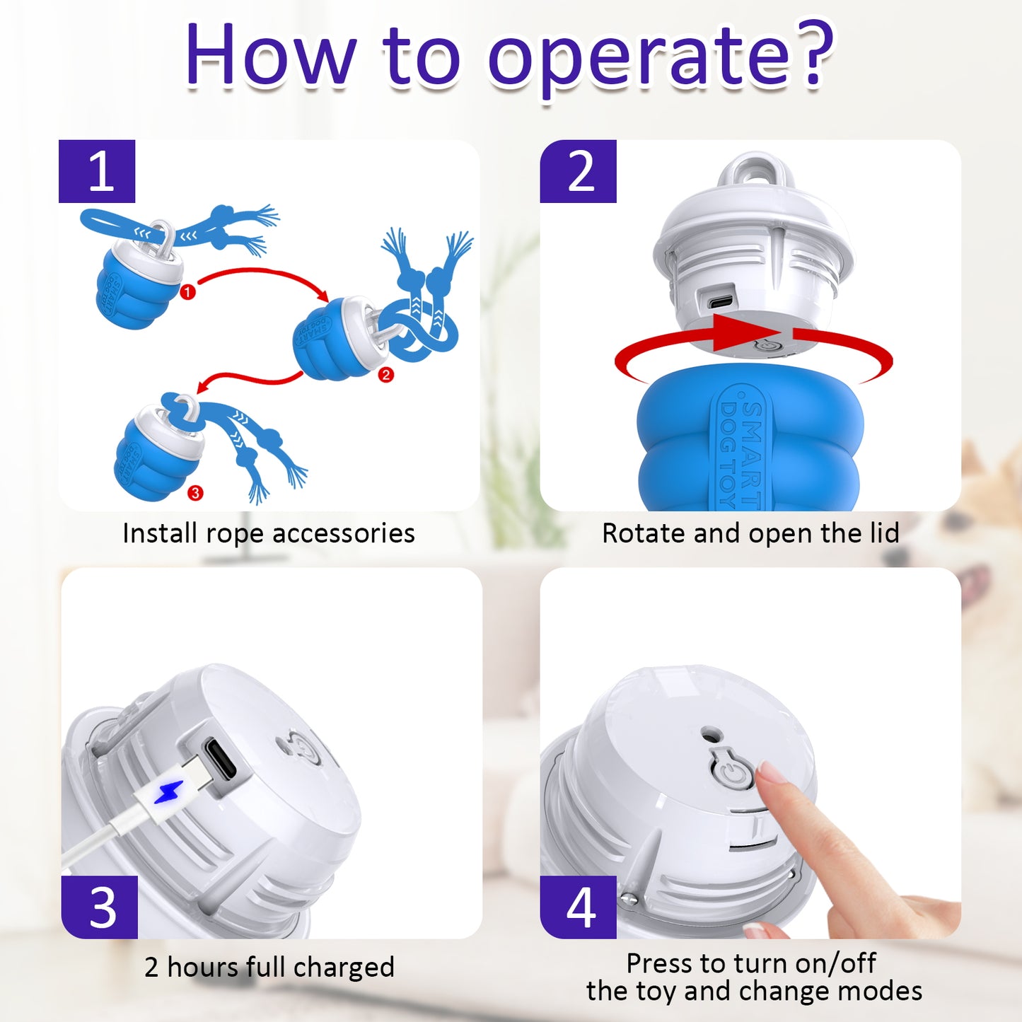 Bentopal Interactive Dog Toys