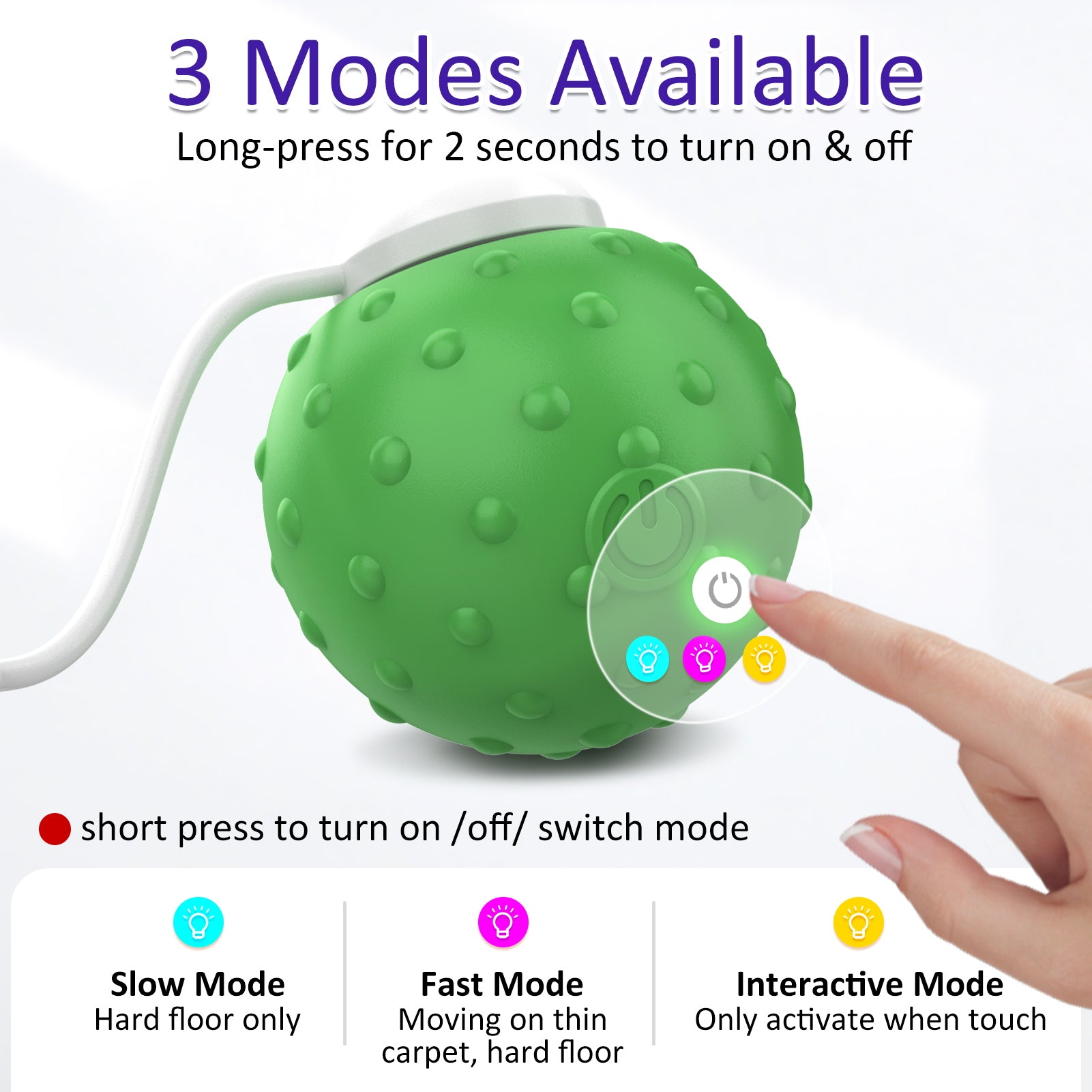 Bentopal Automatic Dragonfly Cat Toy