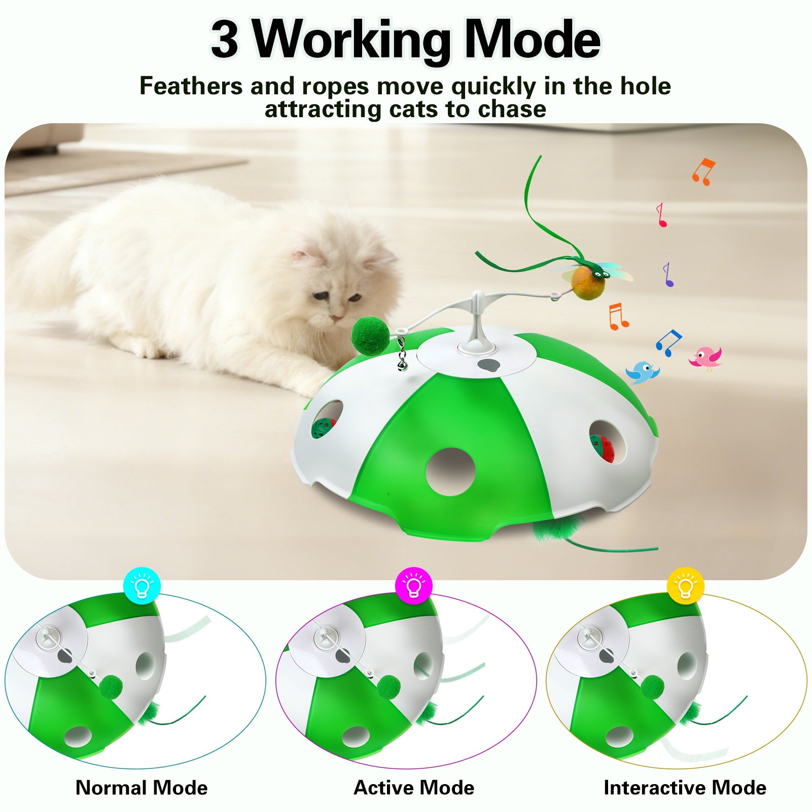 Bentopal Interactive Cat Toy