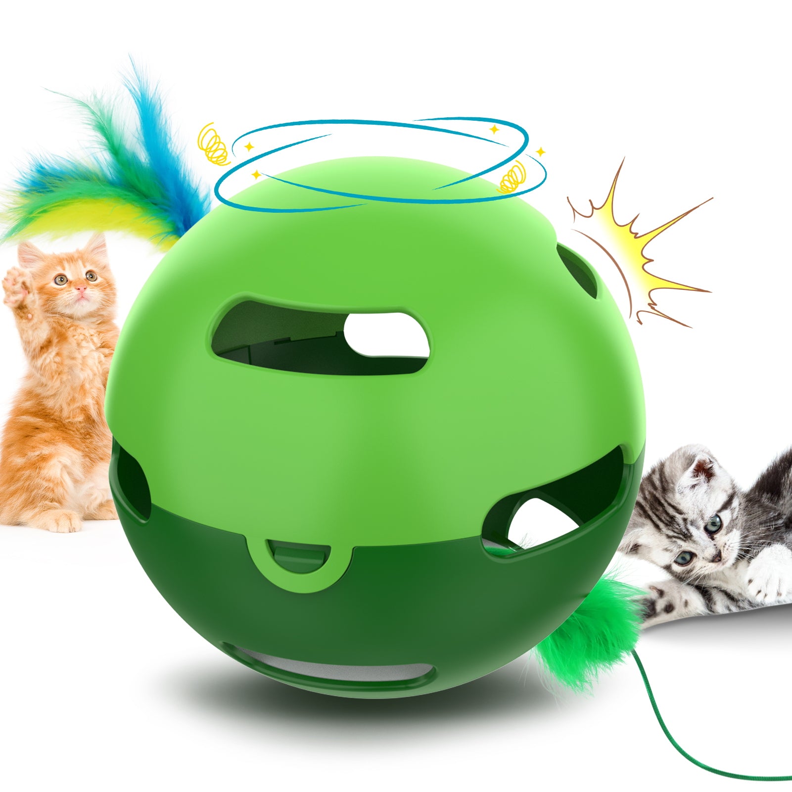 Bentopal Automatic Irregularly Moving Ball Toy