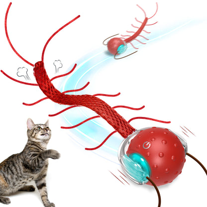 Bentopal Interactive Cat Toy Centipede Ball