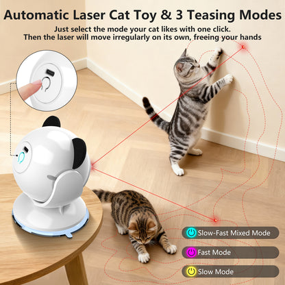 BENTOPAL Quiet Rechargeable Laser Pet Toy