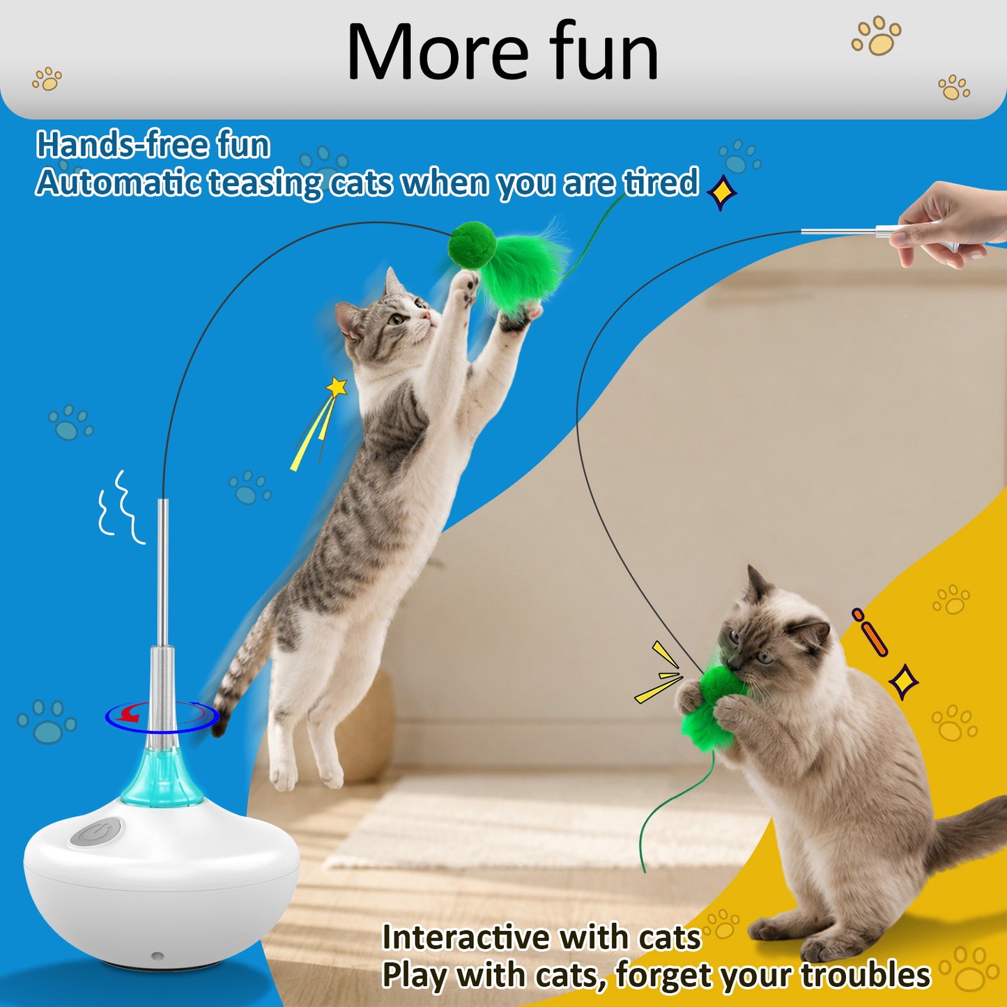 Bentopal Interactive Cat Toys