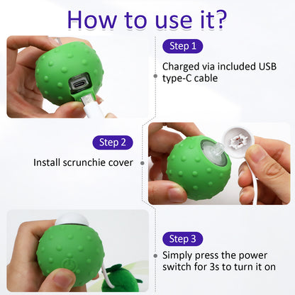 Bentopal Automatic Dragonfly Cat Toy