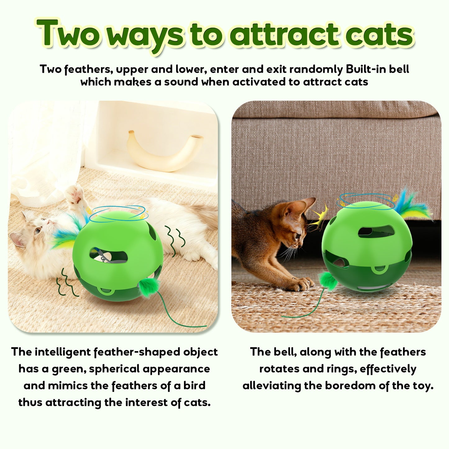 Bentopal Automatic Irregularly Moving Ball Toy