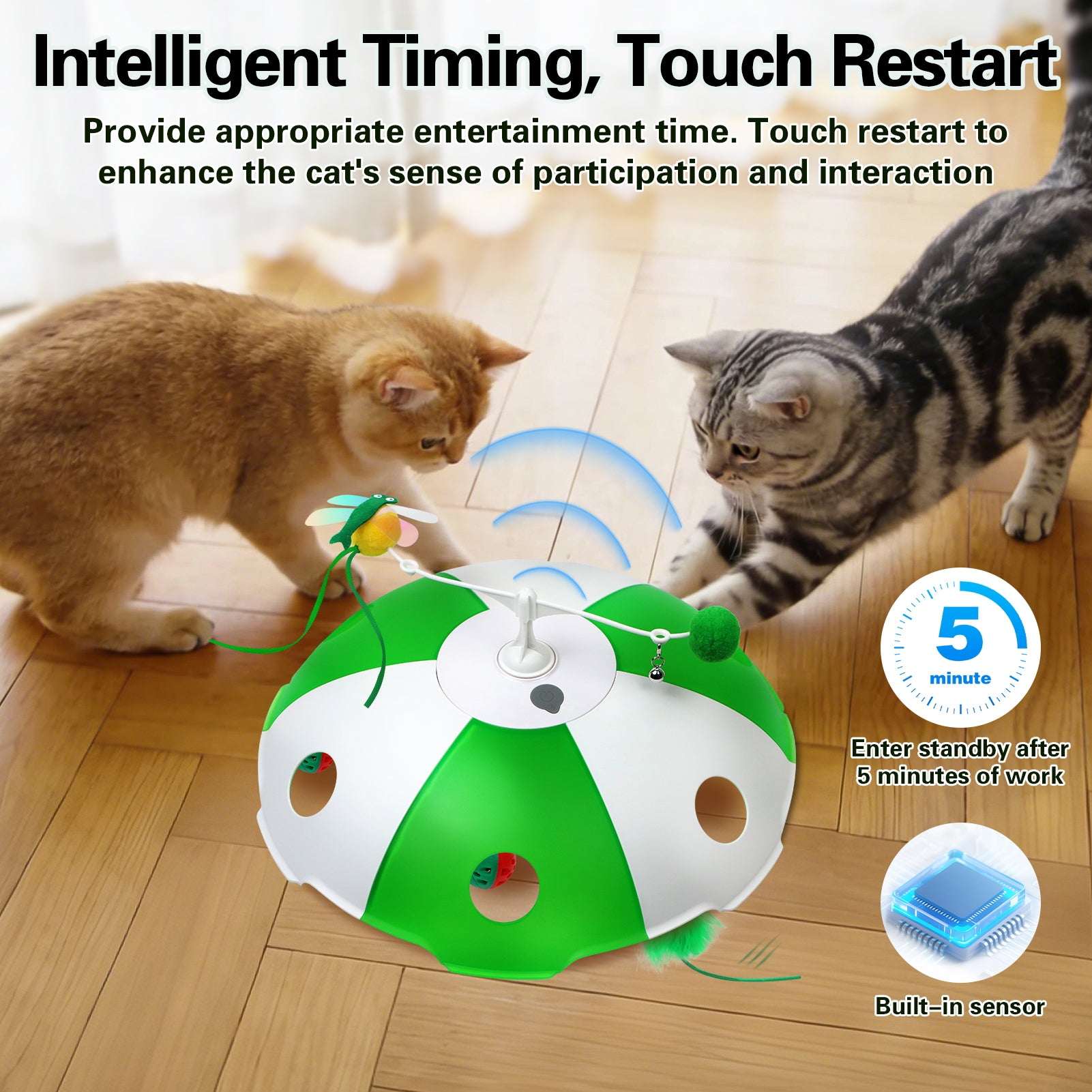 Bentopal Interactive Cat Toy