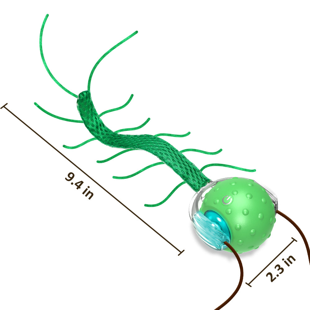 Bentopal Interactive Cat Toy Centipede Ball